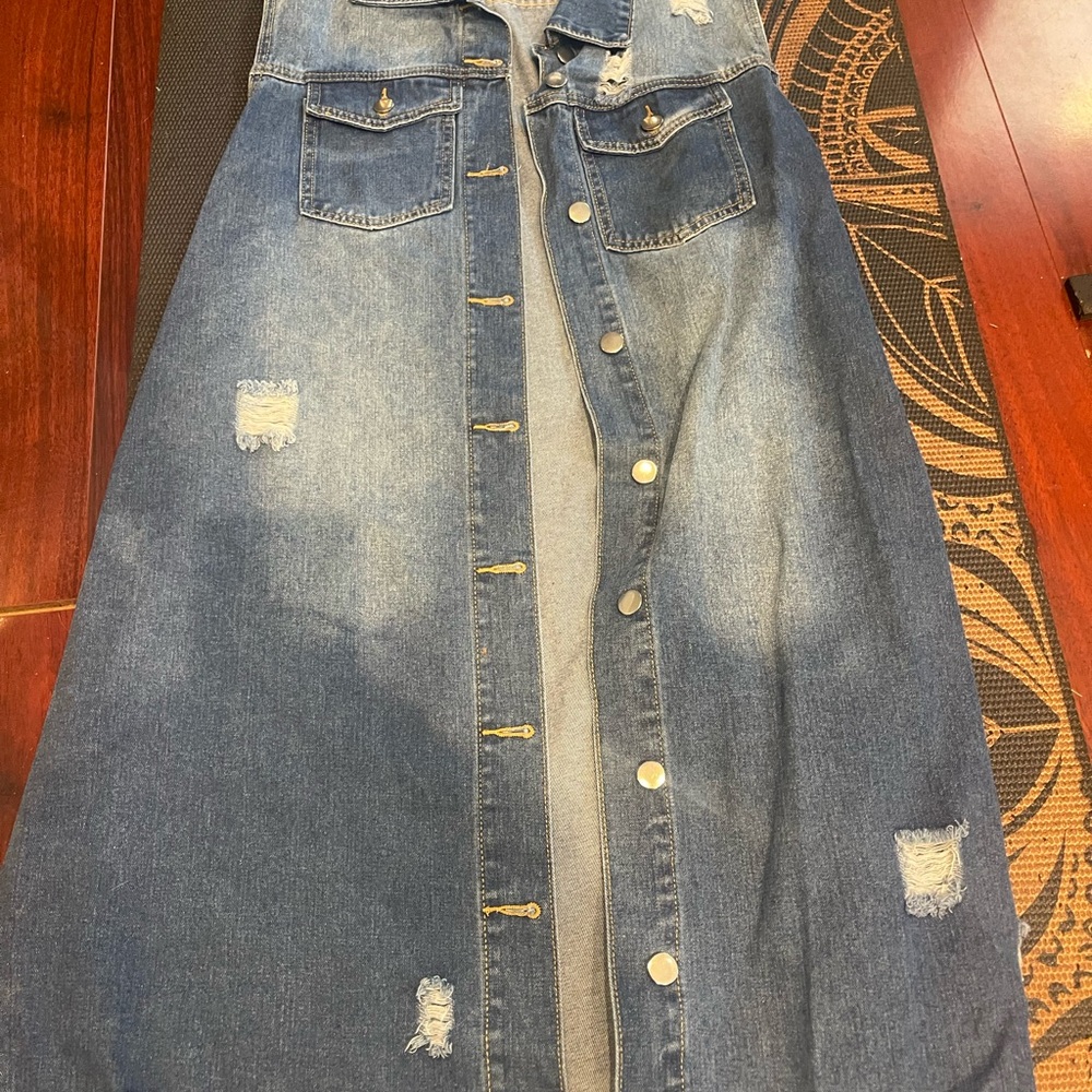 SHEIN Blue Denim Jacket